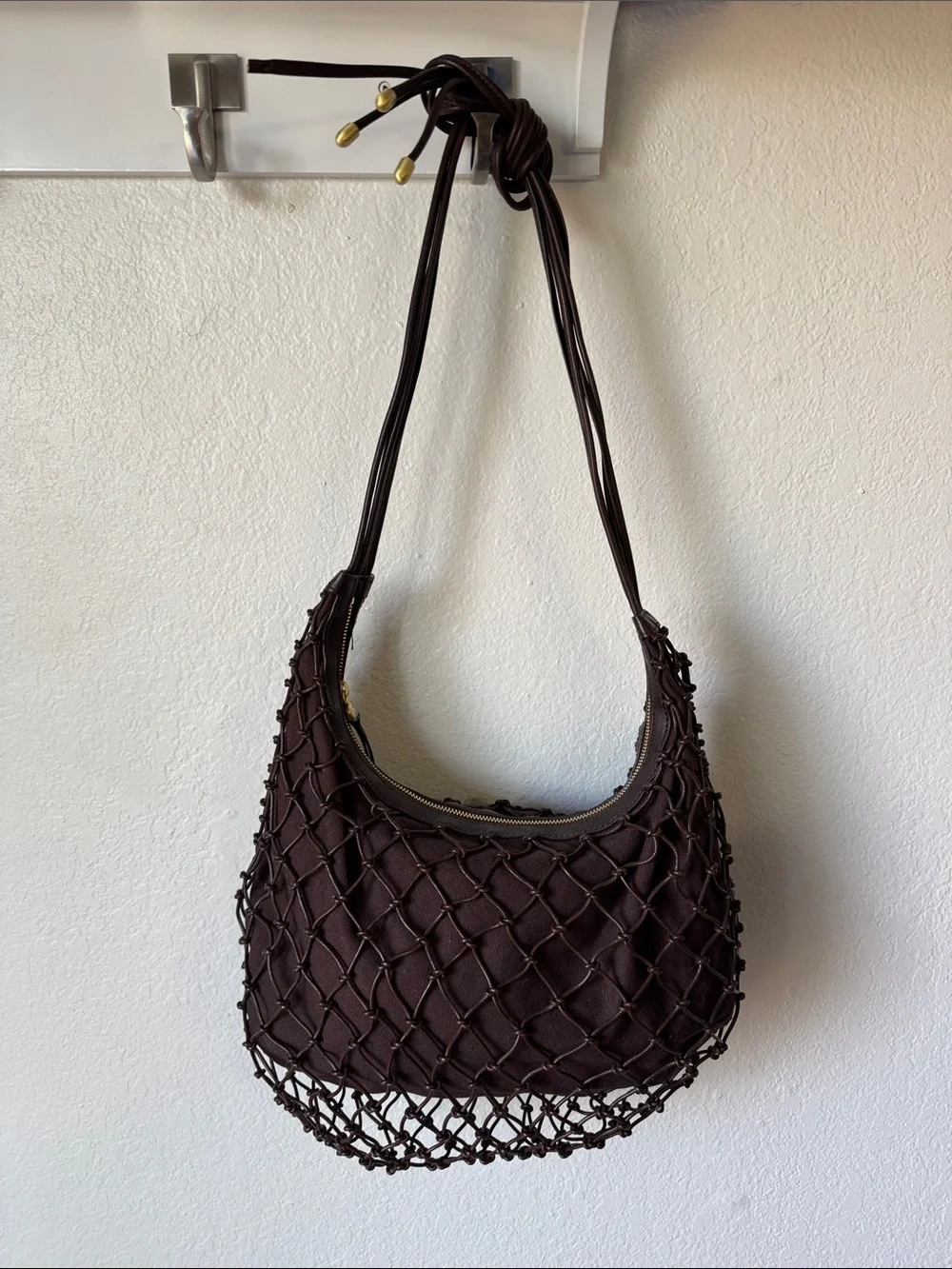Hobo Kira Leather Woven Bag